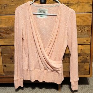 Medium Peachy V-Neck Top